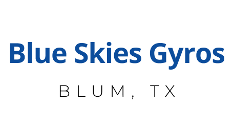 Blue Skies Gyros logo