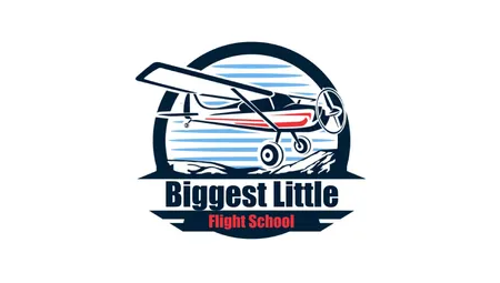 Biggest Little Flight School logo